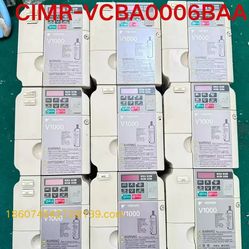 

Second-hand test OK CIMR-VCBA0006BAA frequency converter