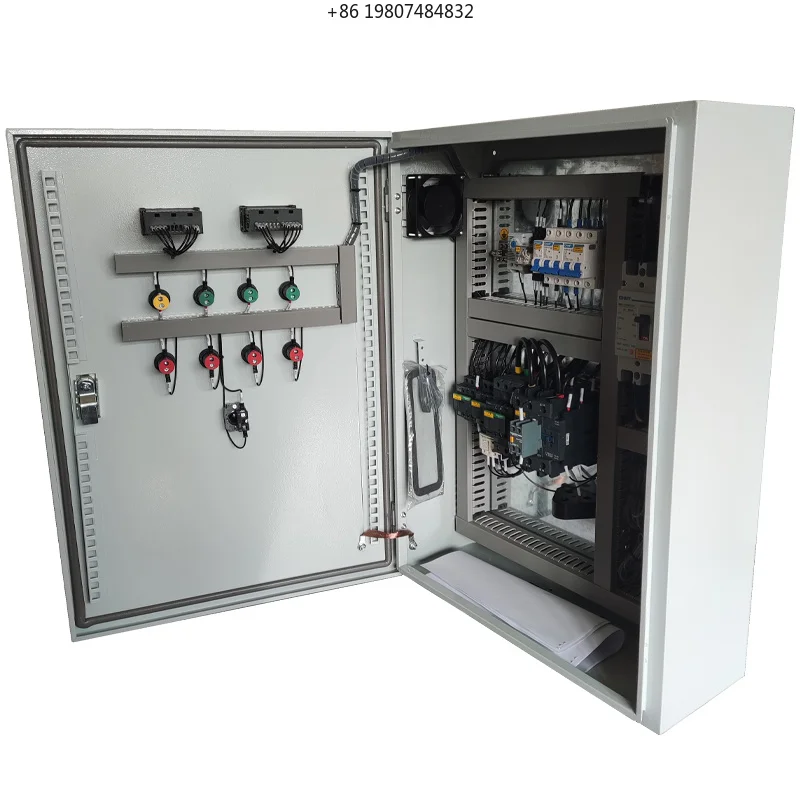 

Electric Control Box Temperature and Wall Mount Waterproof Switch Panel Board, Wall Mounted Power Distribution Box for Cold Room