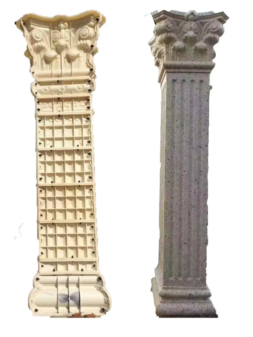 Width: 35 cm ABS Plastic Durable Concrete Pedestal Post Mould, Roman Post Mould, 35cm, 9.84 in