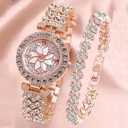 2024 Luxury Watches Women Diamond Rhinestone Fashion Elegant Wristwatch Quartz Watch Ladies Clock For Girl Relogio Feminino