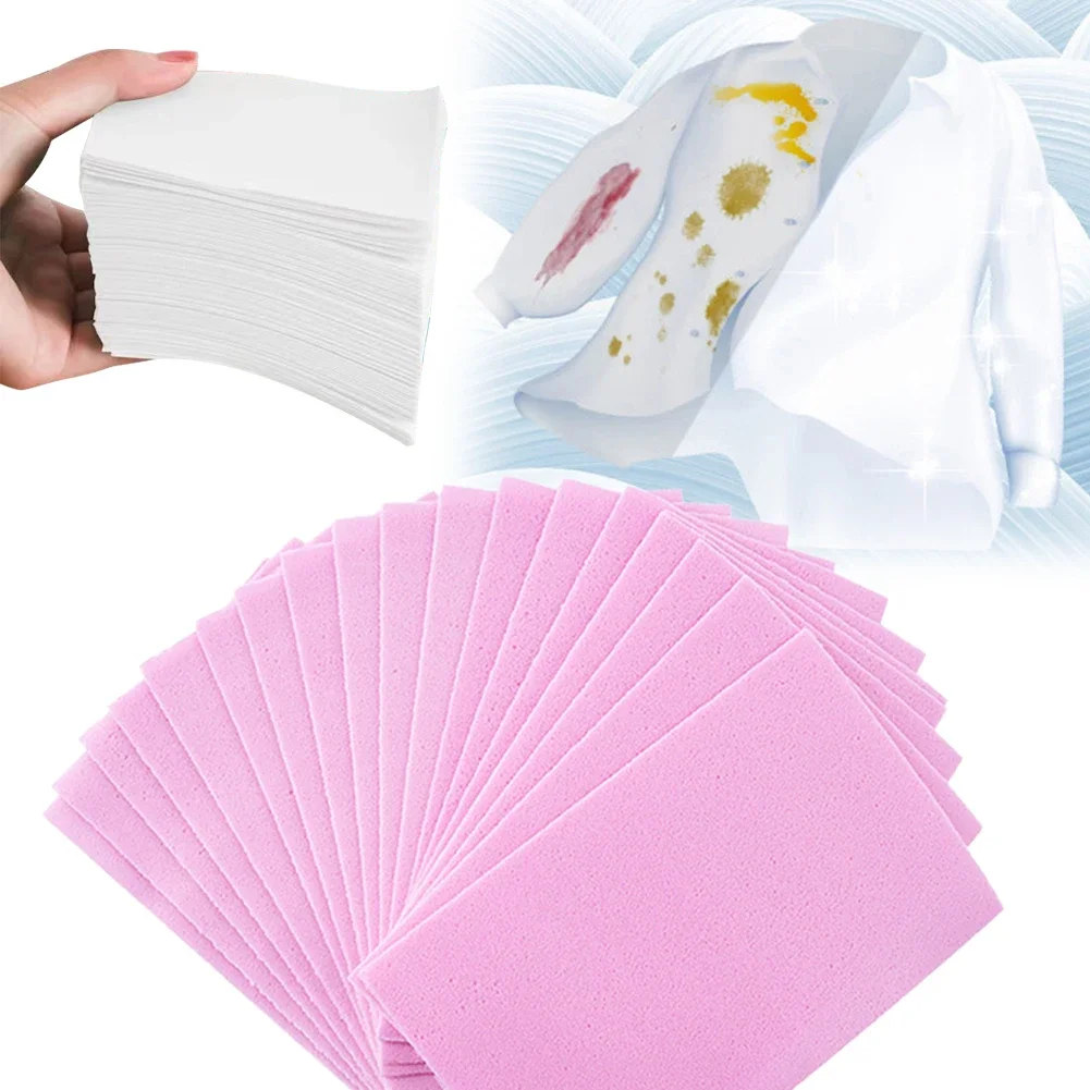 30Pcs Underwear Laundry Bubble Paper Soluble Laundry Foam Paper Bacteria Mites Removal Fragrance Beads Mild Laundry Tablets