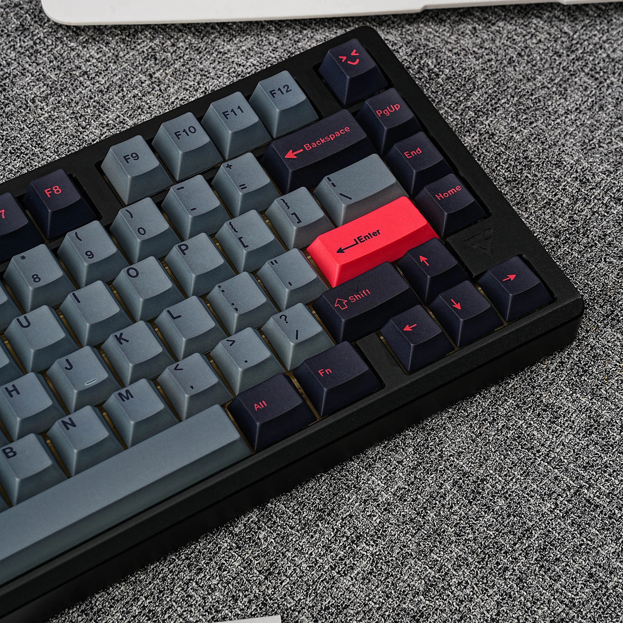 GMK 8008 Keycaps Red Dye Sub Big Set 143 Keys For Mechanical Keyboard German Korean Spanish Arabic French Russian Abnt-2 - view 3