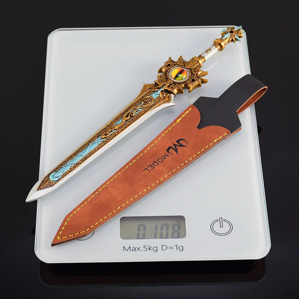 23 سنتيمتر/9.06in لعبة الأجهزة الطرفية سيف ساموراي القرون الوسطى نموذج تأثيري كاتانا الحلي الهوايات هدية عيد التدريب الأولاد لعبة رياضية