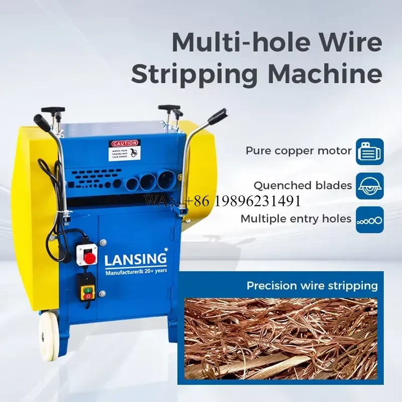 Wmwmnu for Lansing 3000W Cable Stripper High Rating Wire Stripping Multi-hole Stripper 2026 Upgraded F60-1 Model