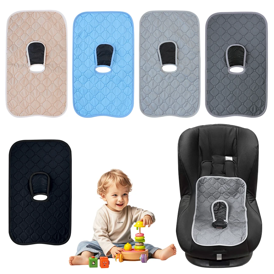 Car seat liner for children; soft and comfortable; suitable for child safety seats, strollers, and high chairs.