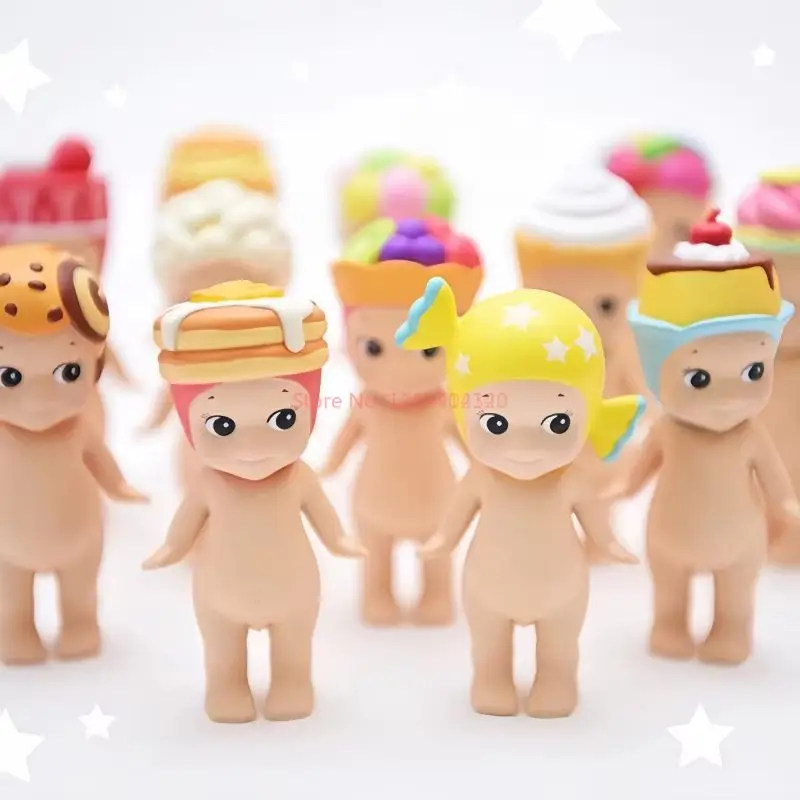 الجديد في المخزون الأصلي سوني الملاك الحلو سلسلة صندوق أعمى لطيف جودة عالية اليدوية سطح المكتب نموذج لجسم صغير هدية عيد ميلاد طفل