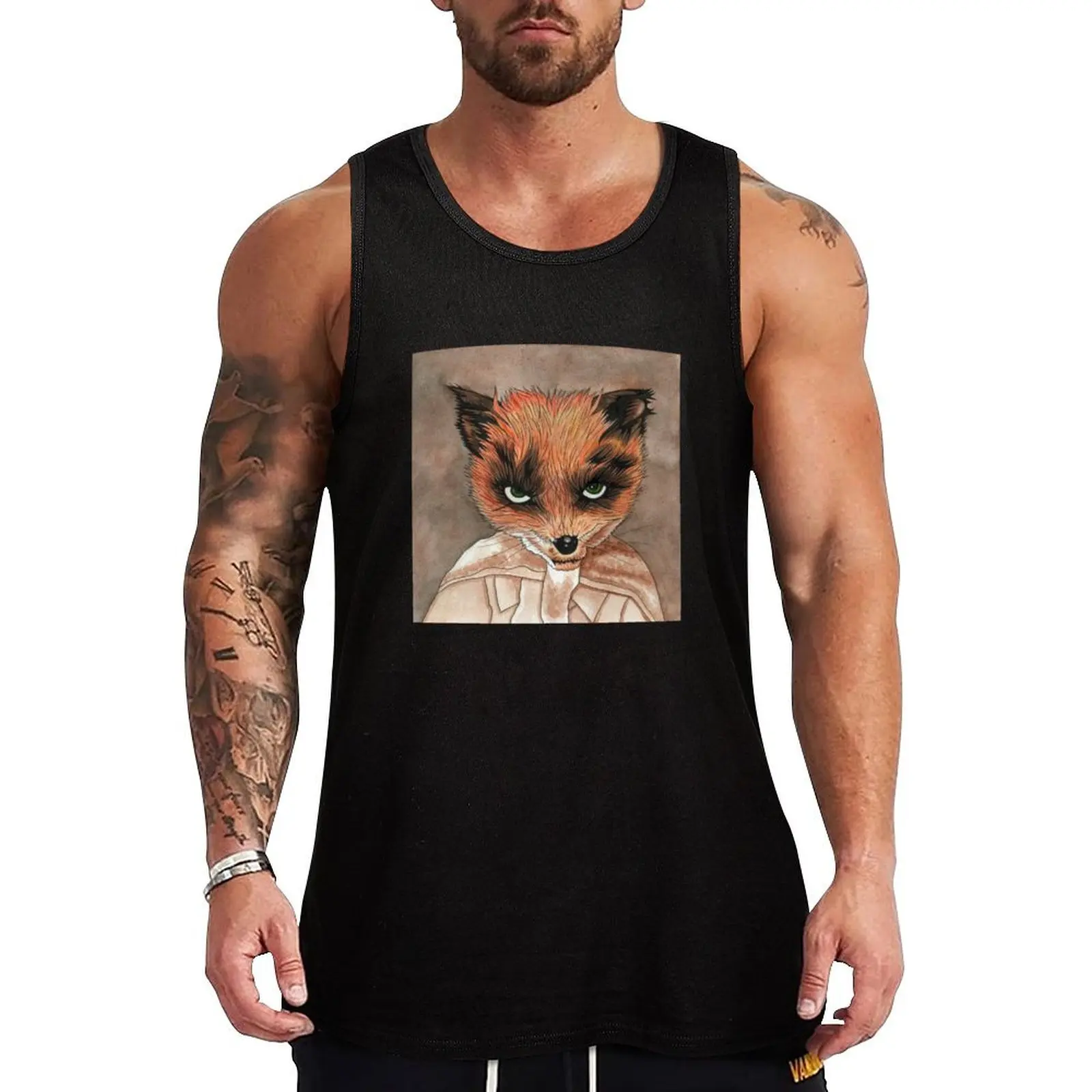 

Ash Tank Top T-shirt men gym for men Men's summer clothes 2025