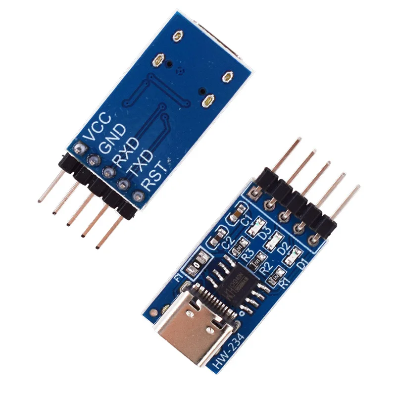 Type-C USB To TTL Serial Port CH340N Module Upgrade MCU Download Brush Line