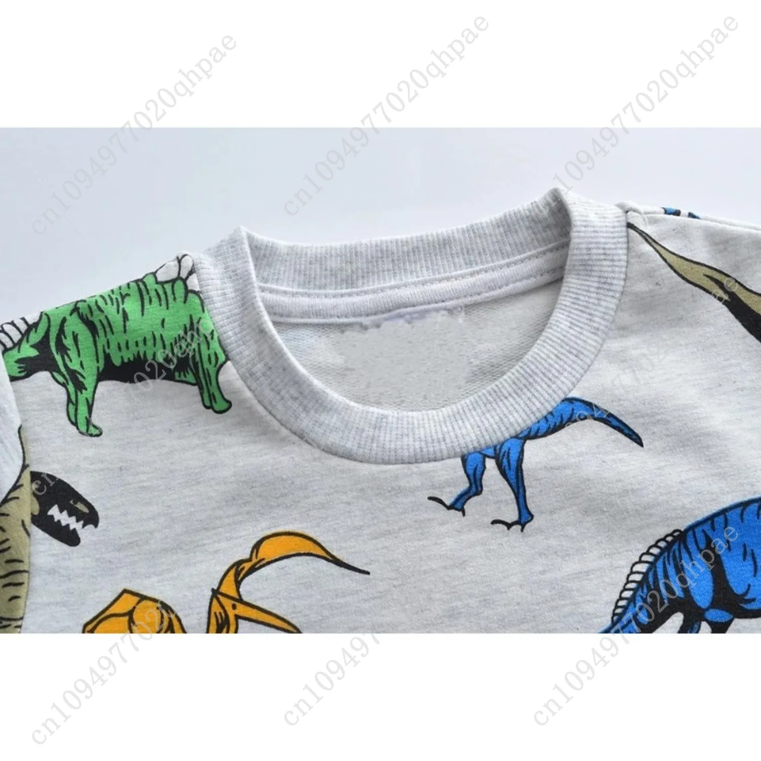 AIWUHE Felpa per bambini Ragazzi Ragazze Girocollo Pullover Top Camicetta T-shirt in cotone a maniche lunghe Abiti autunno inverno 2-6 anni