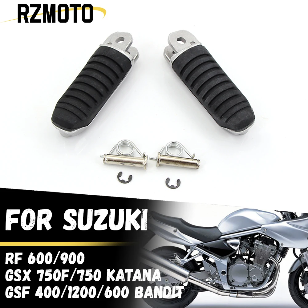 Передние подставки для ног, монтажный кронштейн педали для SUTUKI GSF1200 BANDIT1200 1996-2005, складные детали мотоцикла