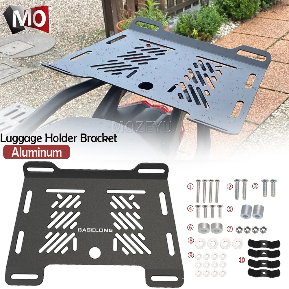 

Motorcycle Rear Luggage Support Shelf Case Holder Trunk Frame Plate Bracket For R1200GS R1250GS F850GS F750GS F650GS Tail Racks