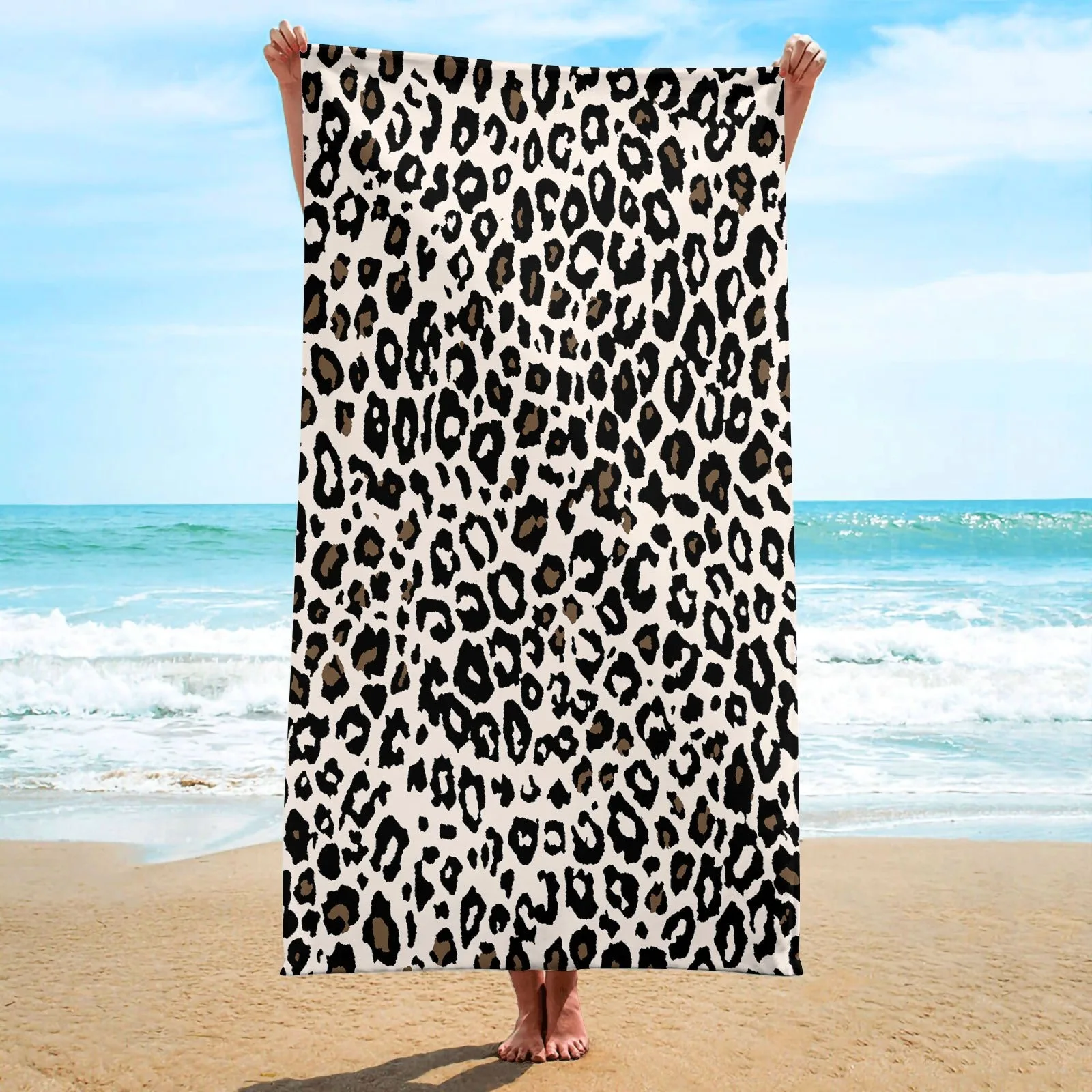 Leopard-Print Beach… - image