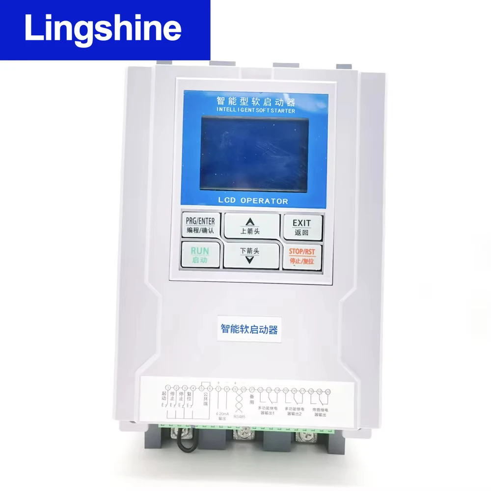 Soft Start Controller 30kw ปั๊มน้ํามอเตอร์ Starter 380V LSRQ6000 อุตสาหกรรมมอเตอร์ Starter