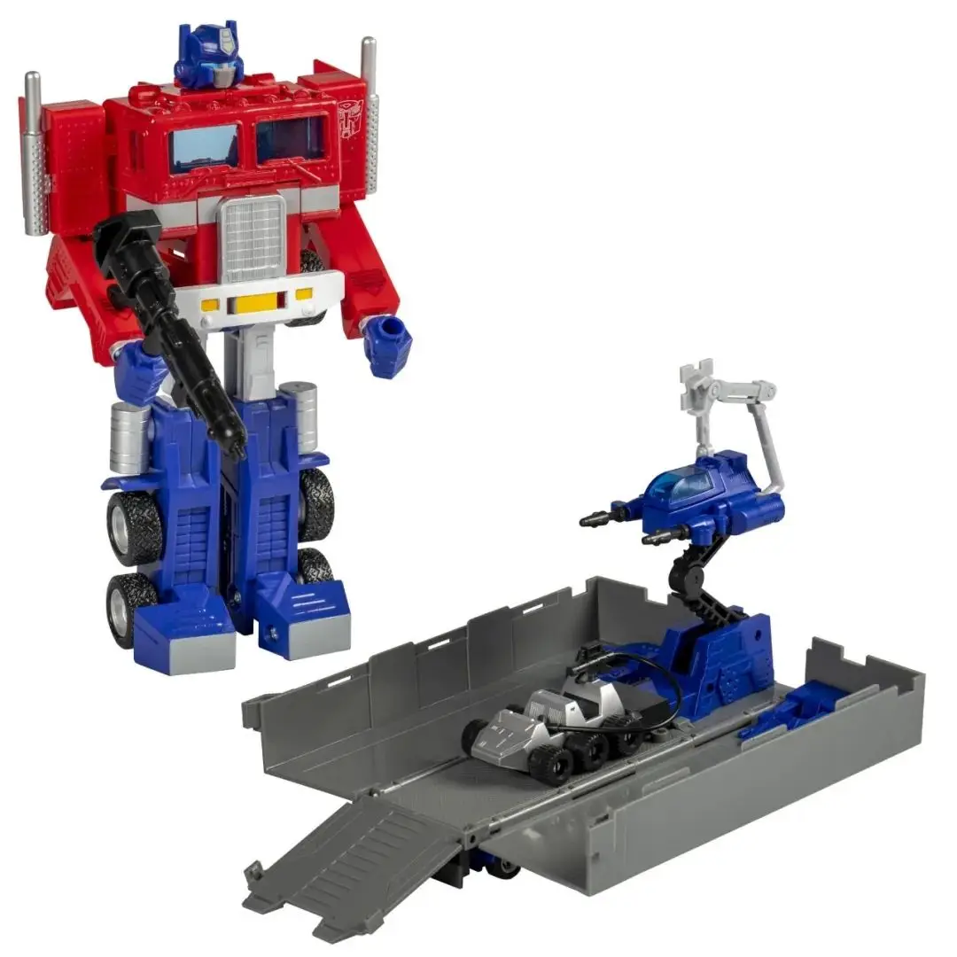 [w magazynie] Hasbro Transformers G1 40. Optimus Prime figurki Anime prezent urodzinowy