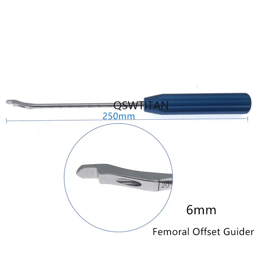 Femoral Offset Guider ACL PCL Arthroscopy Surgical Instruments Orthopedics Accessories 5mm/6mm/7mm