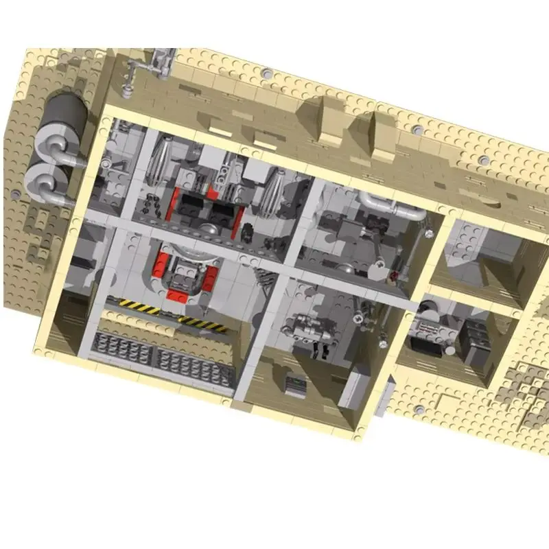 

MOC Building Blocks Space Movie Scene Repair Garage Model Technology Bricks DIY Assembled Toys Collection Holiday Xmas Gifts