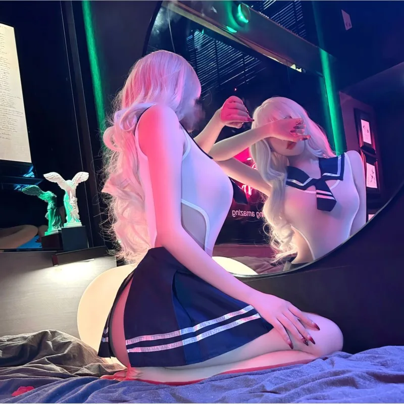 lenceria الجنسية mujer الساخن الثدي تظهر JK موحدة مثير تأثيري ومغرية الشباب قطعة واحدة مجموعة الملابس الداخلية الجنسية امرأة زي #5