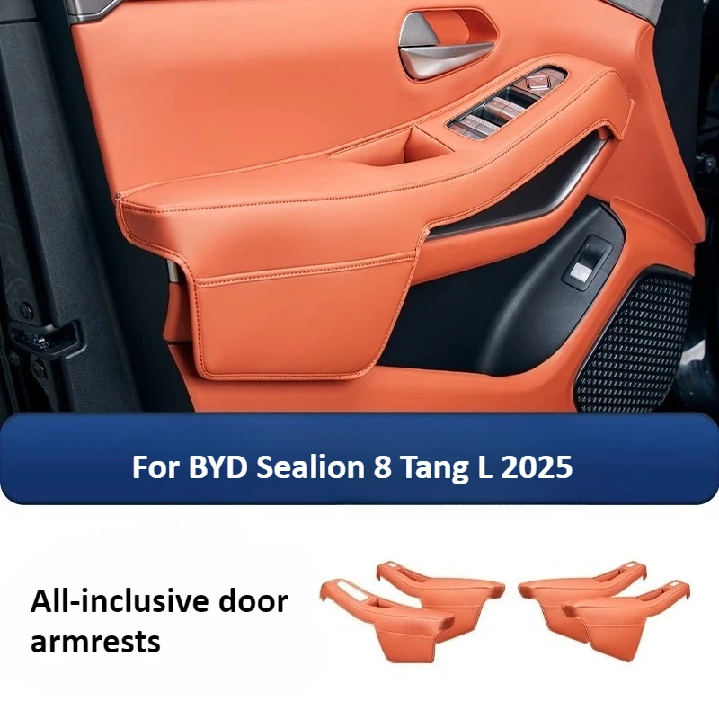 

Для BYD Sealion 8 Tang Ldmi дверной подлокотник защитная крышка дверной ящик для хранения аксессуары для салона автомобиля