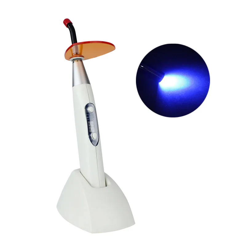 GREATLH Dental LED Curing Light Lamp Wireless Cordless Light Machine 5 Seconds Cure 3mm Dental Supplies