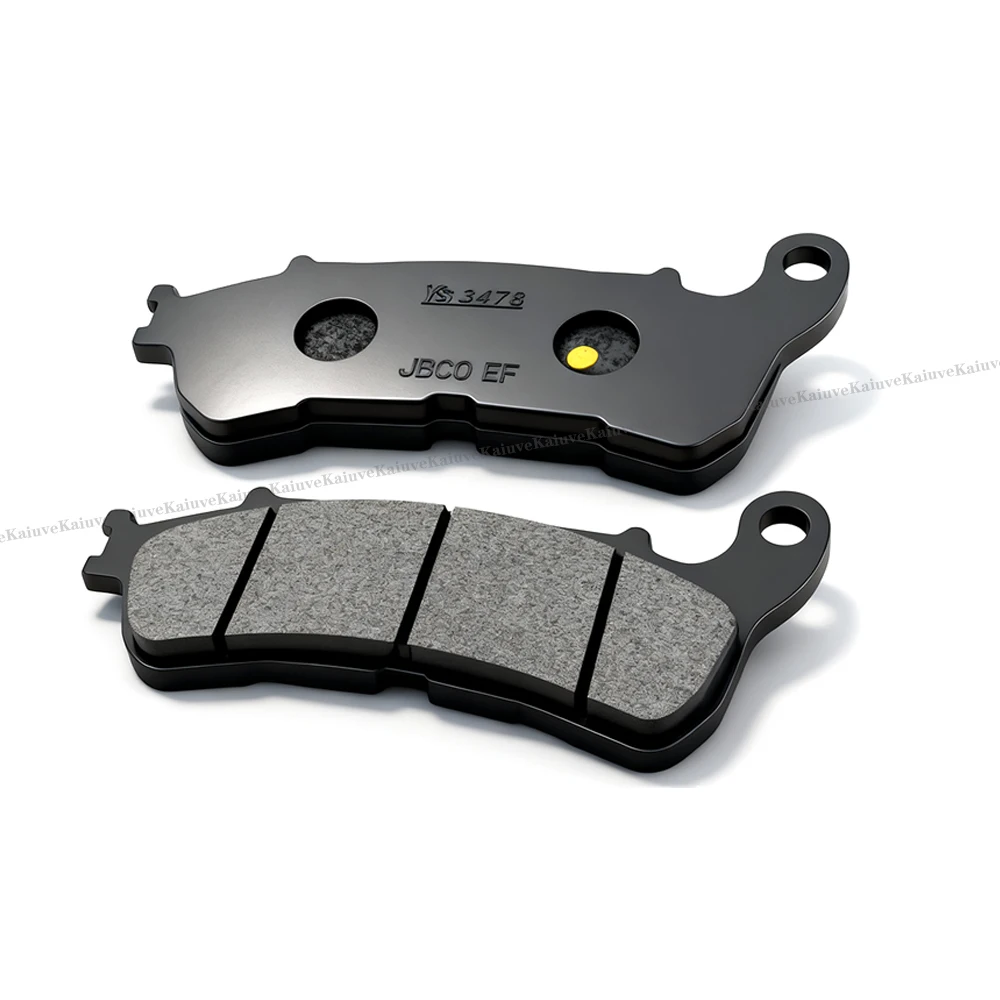 2 قطعة مكابح الدراجات النارية السيراميك ل هارلي XL883 L/R/N/C XL1200 X4814-15-16 ملحقات نظام الفرامل الأمامية والخلفية