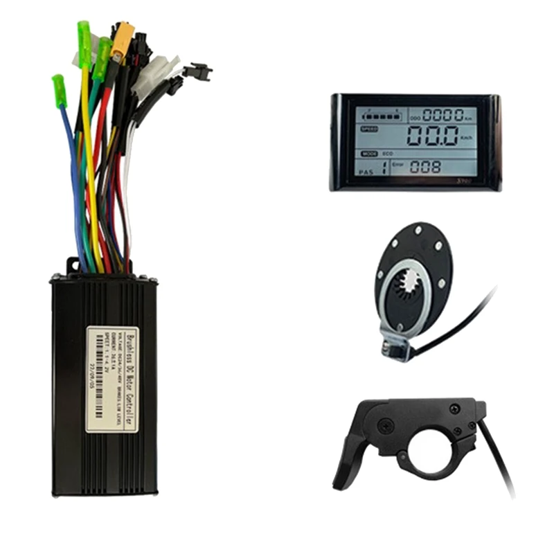 S900 For NEW E-Bike LCD Display Thumb Throttle Brushless Motor Electric Bicycle 26A Sine For WAVE Controller Kit