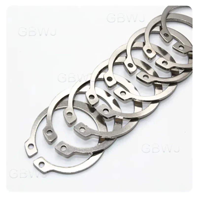 1-100 Pcs External Circlip Retaining Clip Ring 304 Stainless Steel C Clip Washer For Shaft