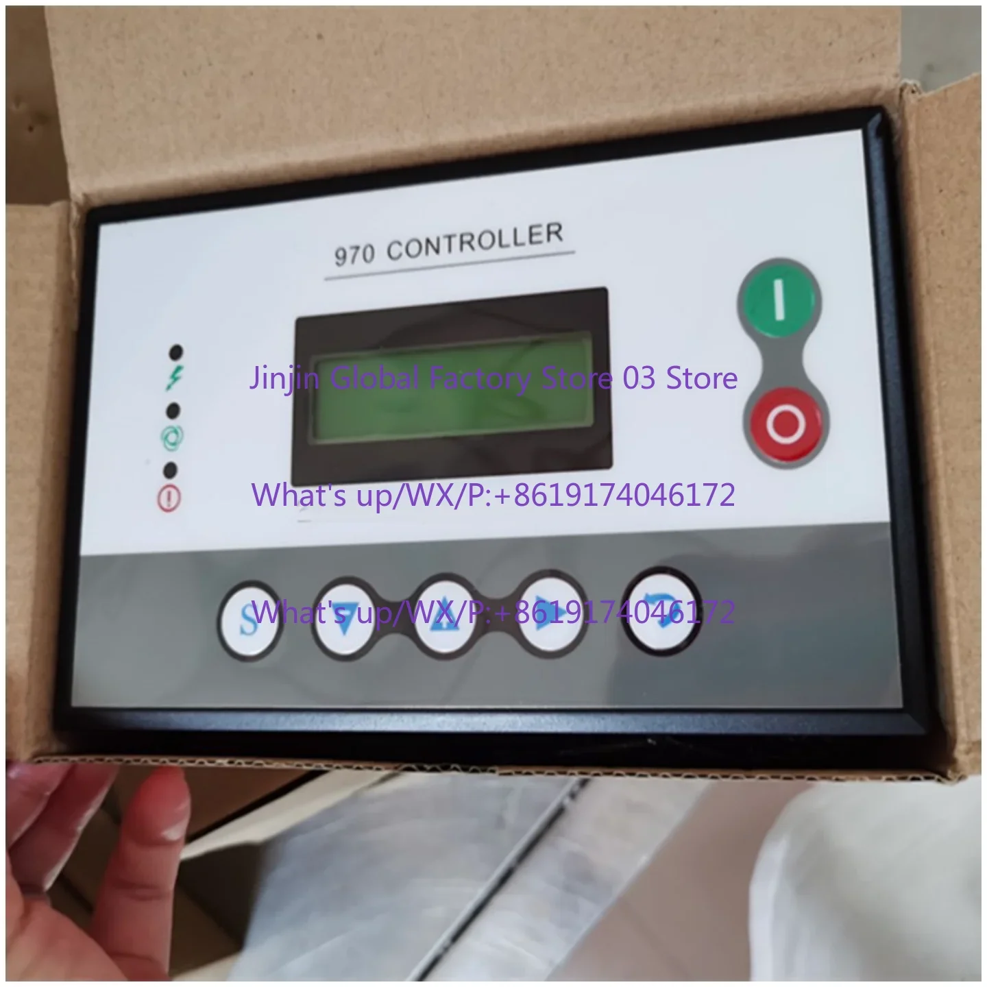 Carte de commande pour compresseur d'air, moniteur MAM980A970A, panneau de commande MAM980BV