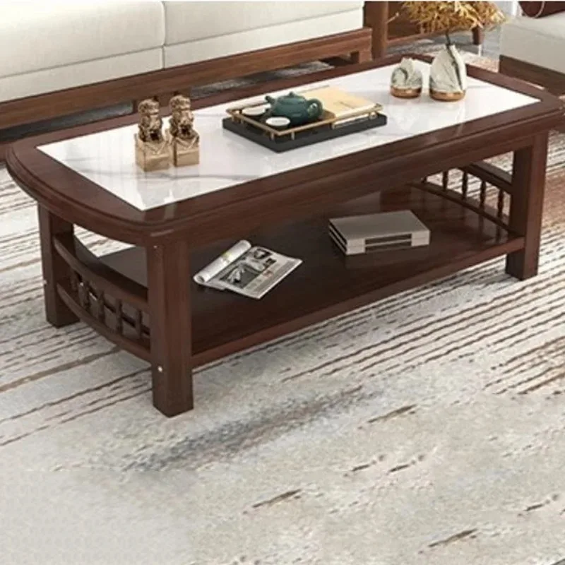 

European Creative Coffee Table Luxury Modern Wood Living Room Designer Side Table Standing Couchtisch Space Saving Furniture