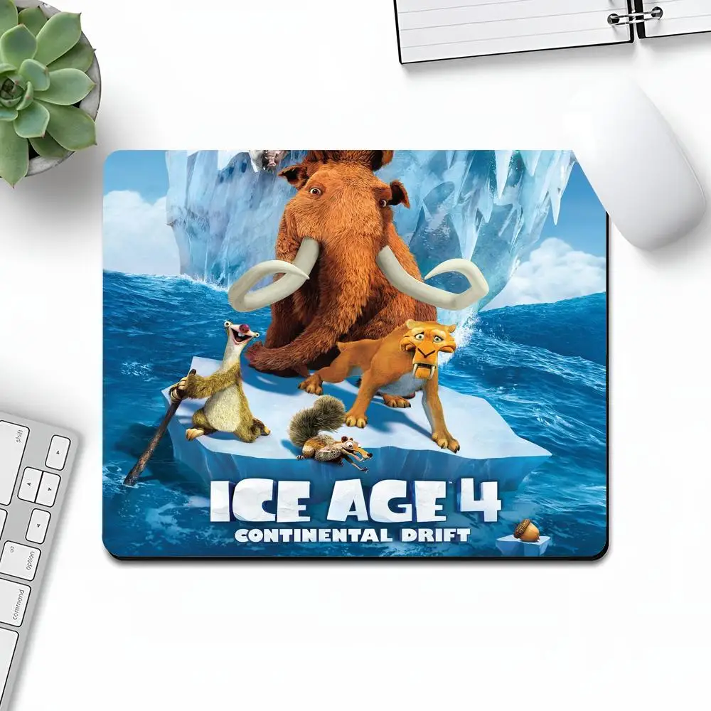 I-Ice A-AgeS Mouse Pad Art Gaming Gamer Small Rubber Locking Edge Desk Decor Large Computer MousePad Laptop Desk Pad