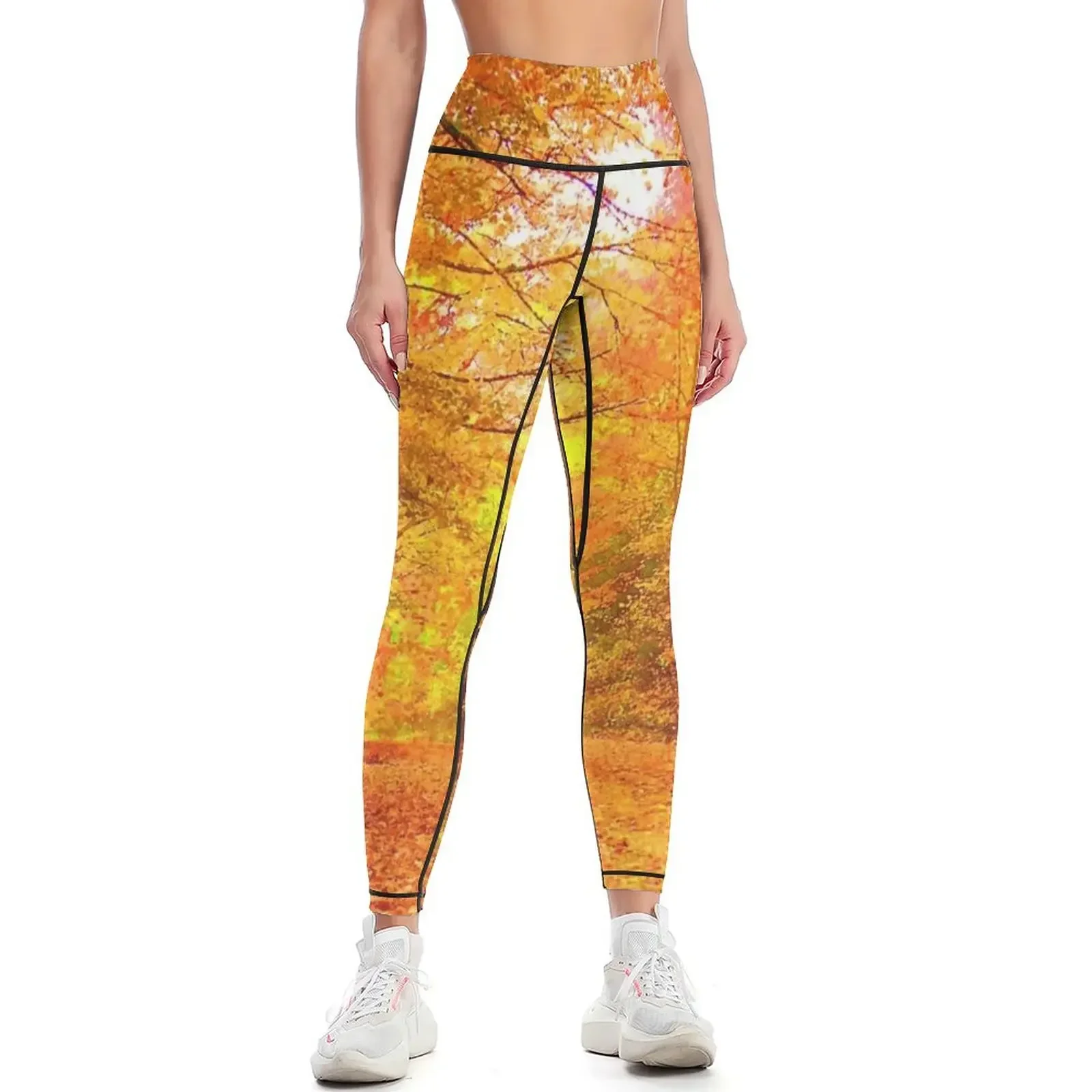

Vermont Autumn Leggings Golf wear legings for fitness sport legging joggers for Womens Leggings