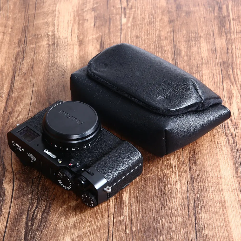 PU Leather Camera Case Bag For Pentax 17 Leica X2 X1 D-Lux 7