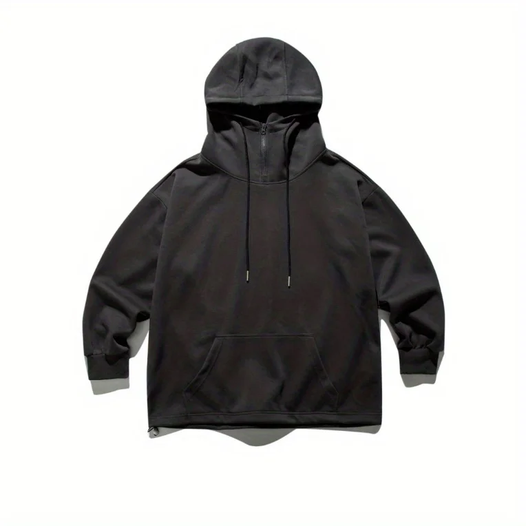 

Мужские худи с капюшоном и логотипом, японские, черные, ветрозащитные, из замши, стандартного кроя, в стиле Харадзюку, летние, для походов, с градиентом, на пуговицах, в стиле Polka Knights, свободного кроя