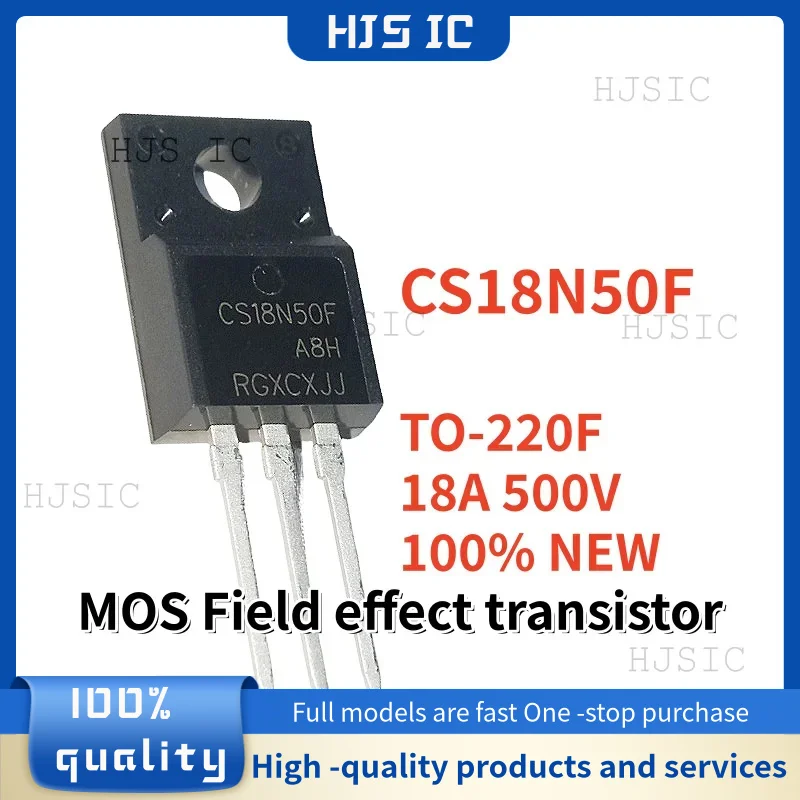 10-20PCS /100% NEW CS18N50F 18N50 TO-220F 18A 500V MOS Field effect transistor In Stock
