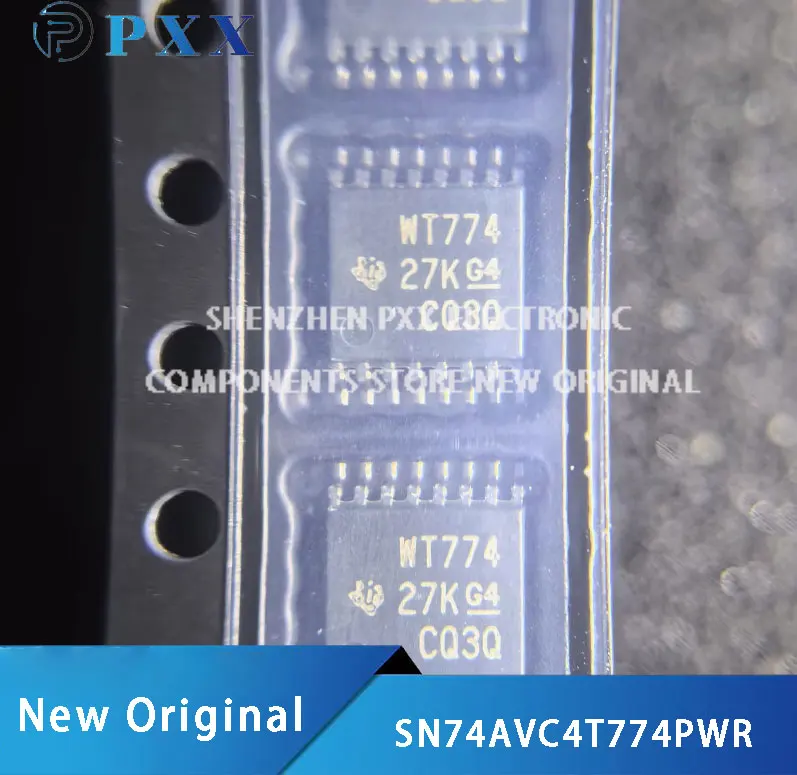 5Pcs New Original SN74AVC4T774PWR SN74AVC4T774 4-Bit Dual-Supply Bus Transceiver Voltage-Level Shifting 3-State Outputs TSSOP-16