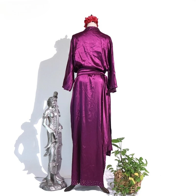 أزياء الرقص الشرقي المخصصة العربية الساخنة الماس رداء بلدي رث الرقص الشرقي الصدرية #3