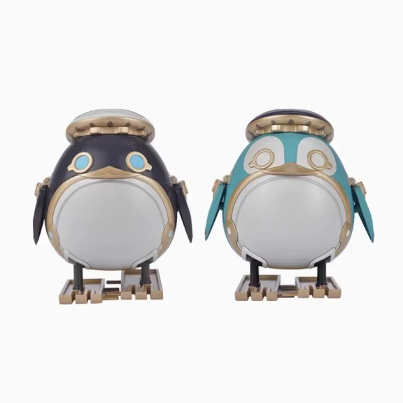 Super cute Lyney Clockwork Penguin Prop Official Genshin Impact Lyney Magic Show Series Gaming Peripherals Funny Clockwork Pengu