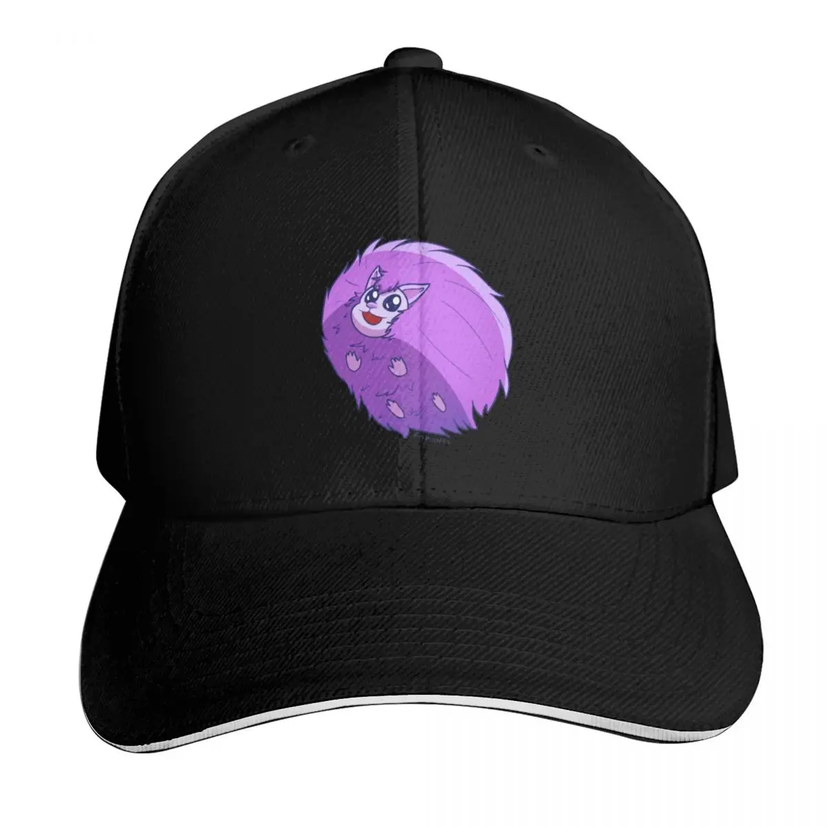 Pygmy Puff (Purple) Baseball Cap Gift for Him Her Casual Daily Wear Quick Dry Performance