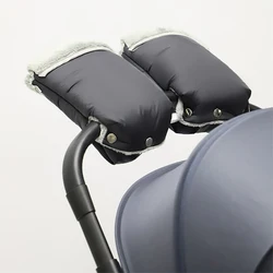 Universal Warm Gloves for Strollers Winter Waterproof Stain Prevention Mitten Thickened Down Material Stroller Accessories
