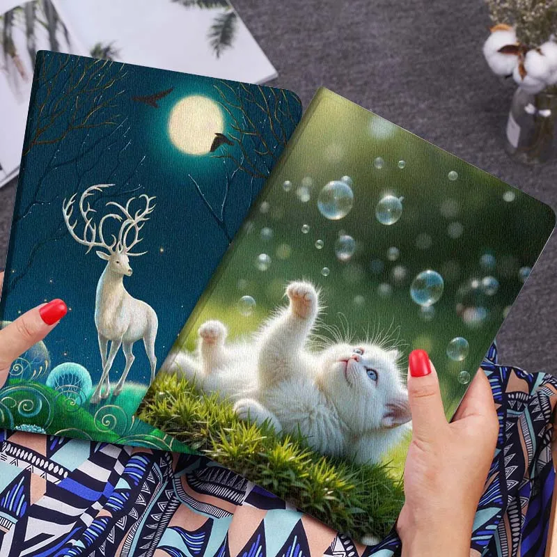 

Popular Cat Horse Gift For Xiaomi Redmi Mi Poco Pad 2 5 6s 7 7s Ultra Pro Max 14 12.4 12.1 inch Soft Tablet Case