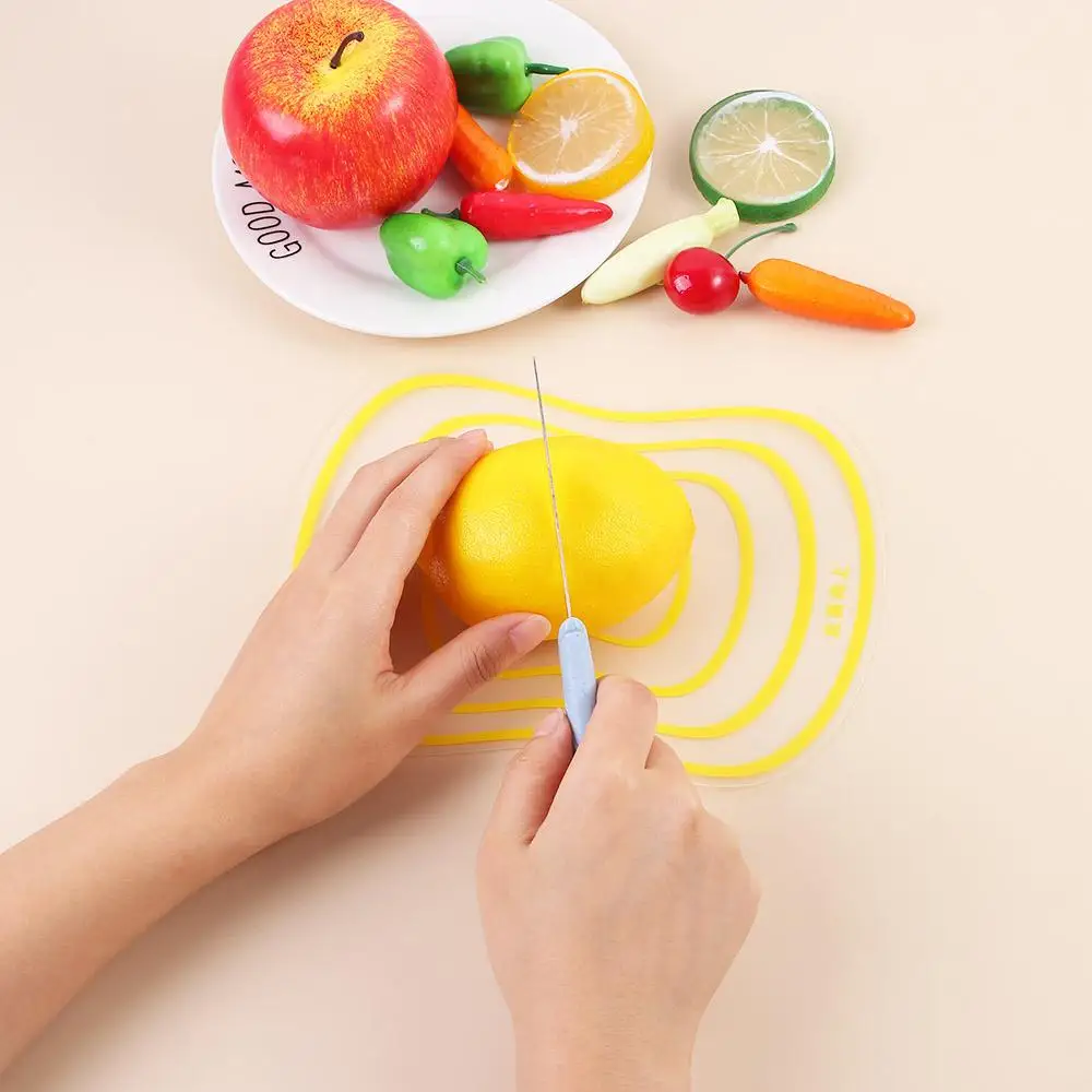 

Transparent Frosted Hangable Kitchen Accessories Vegetable Meat Chopping Board Cutting Board Cutting Plate Kitchen Tools