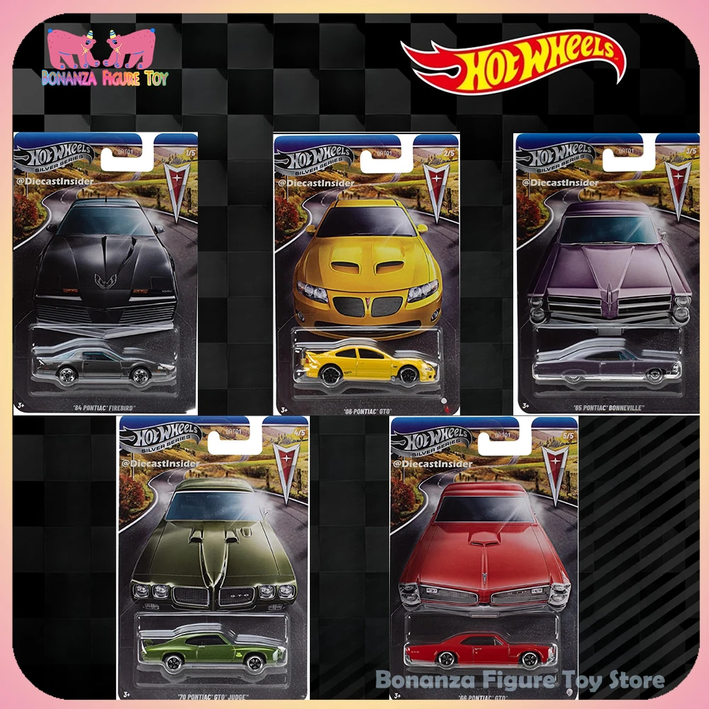 

Новая модель автомобиля Hot Wheels 1/64, серия Pontiac, модель автомобиля из сплава GRT01, коллекция Pontiac GTO, памятный подарок на день рождения, игрушки