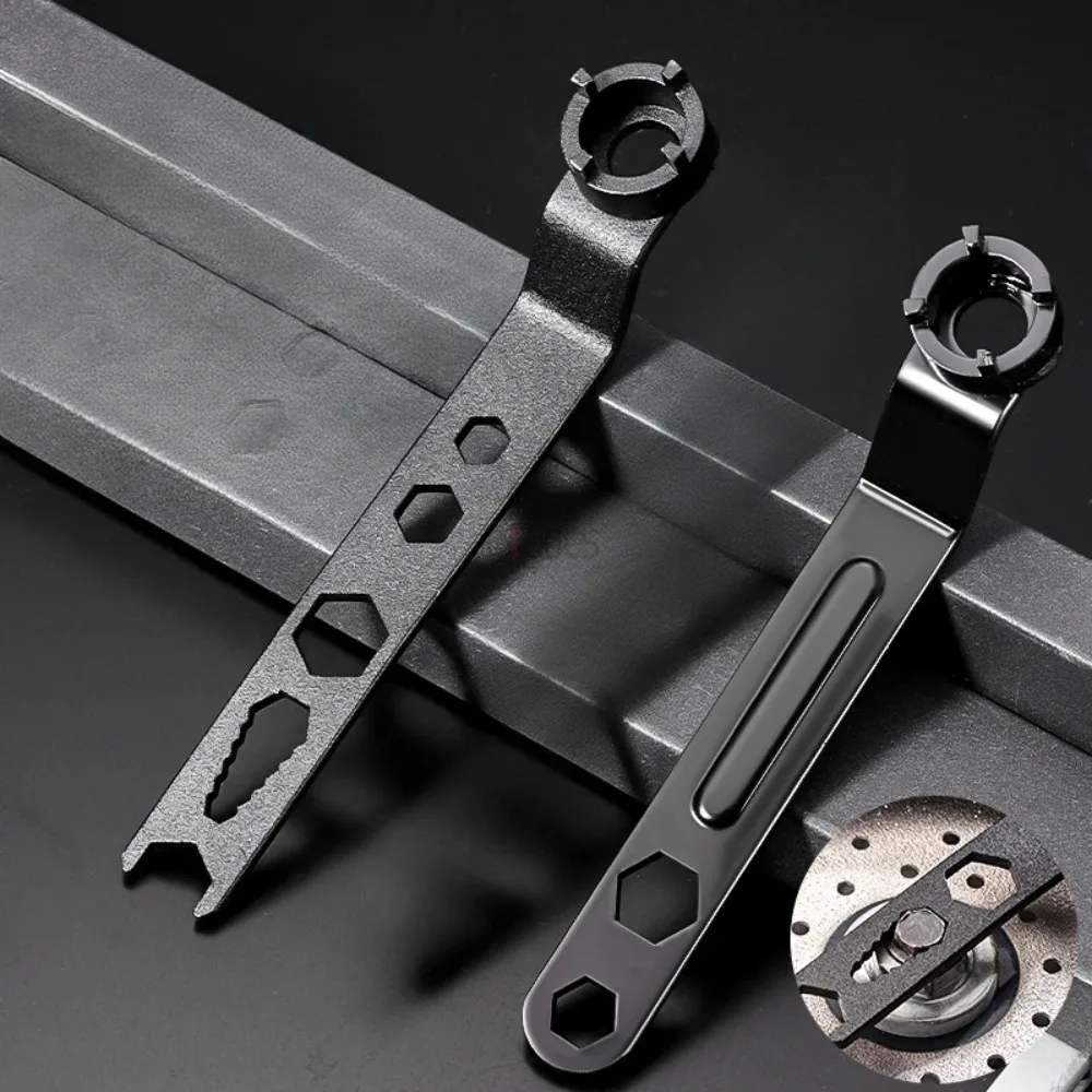 Dual-purpose Angle Grinder Four-claw Wrench Thickened Adjustment Four Claw Dual-purpose Wrench 6-in-1 Hand Tool