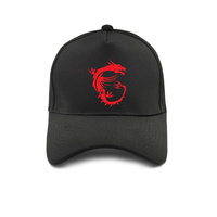 Msi Gaming Dragon Baseball Cap Women Men Adjustable Snapback Hats Caps MZ-520
