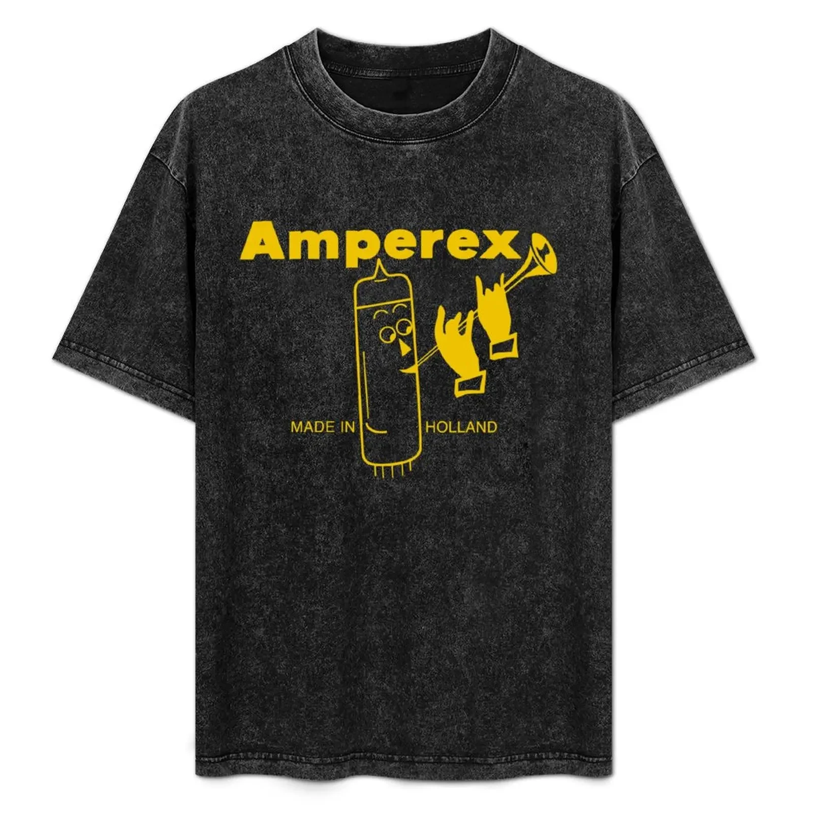 

Amperex Bugle Boy Tube Logo T-Shirt Casual Light Summer Short Sleeve Top