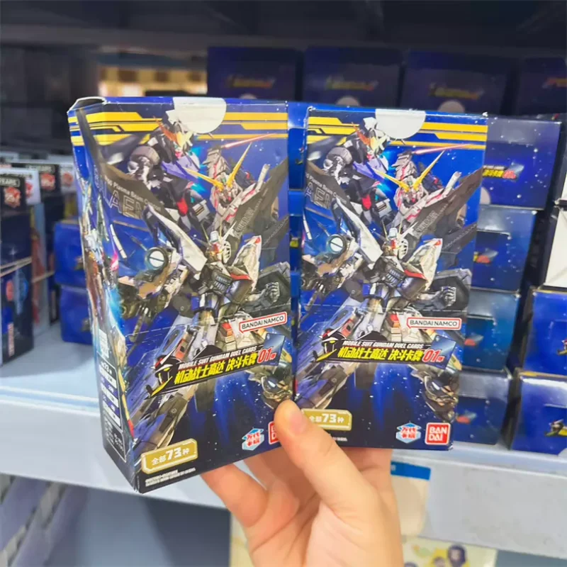 

Genuine Bandai Gundam Duel Cards Trading Cards Volume 01 Collectible Boxed Board Game Anime Collectible Card Toy Gift