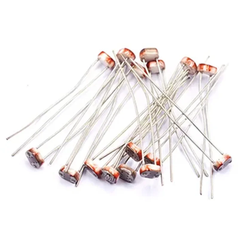 10/20PCS/lot photoresistor GL5506 GL5516 GL5528 GL5537 GL5539 GL5547 GL5549 LDR light detection switch sensor DIY