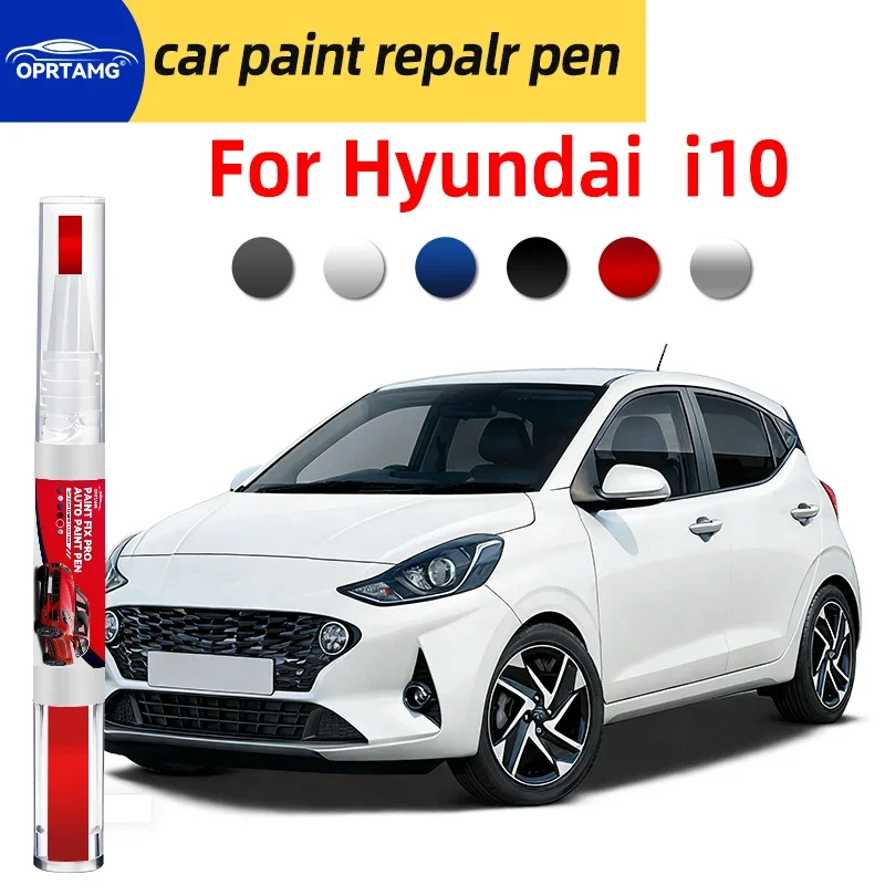 Caneta para retoque de pintura de carro, para hyundai i10, reparo de arranhões na pintura, acessórios para reparo de carroceria, ferramentas de pintur