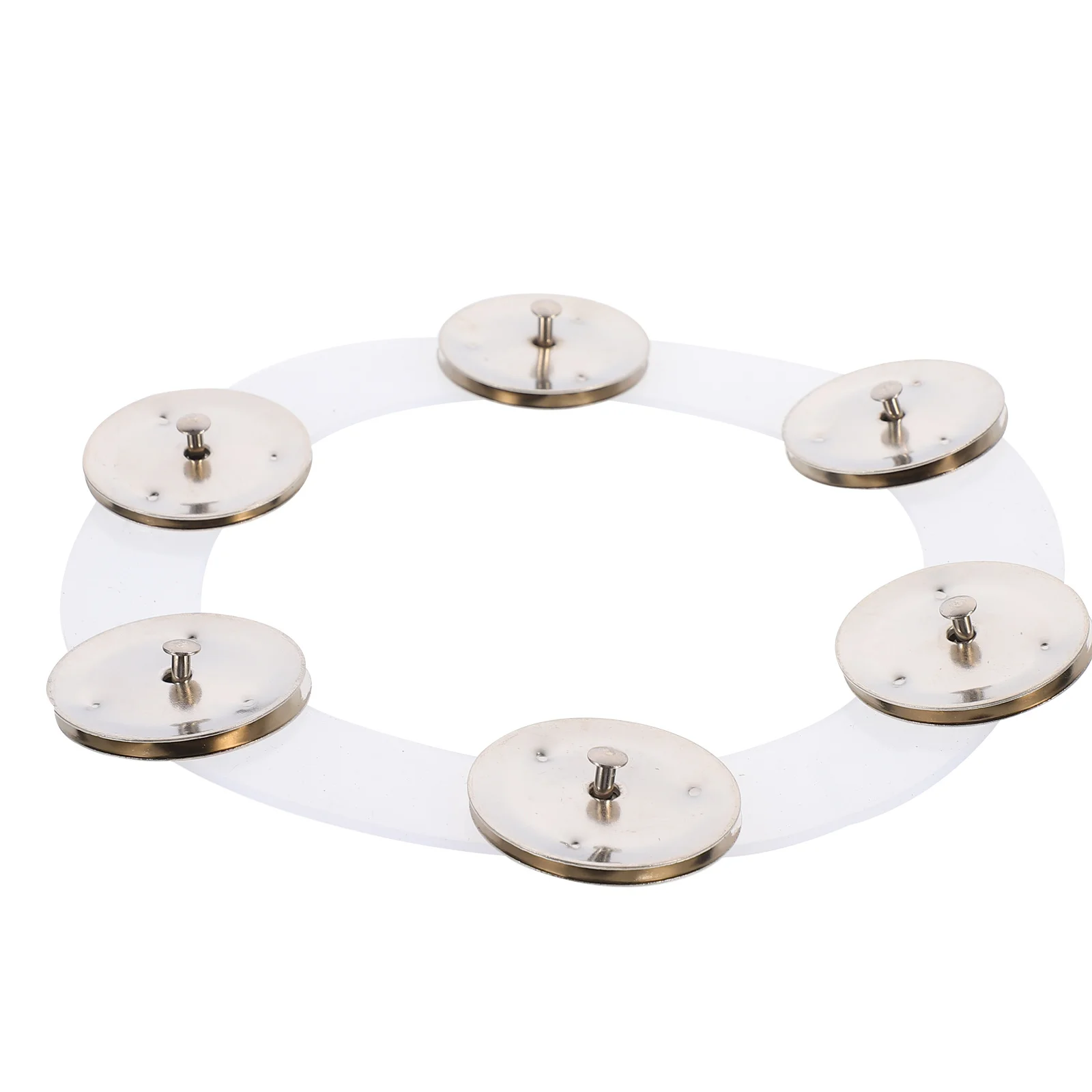

1Pcs Hi-Hat Bell for Drum Premium Build Cymbal Bell Silver Finish Strong Durability Clear Sound Great Gift for Drum Players