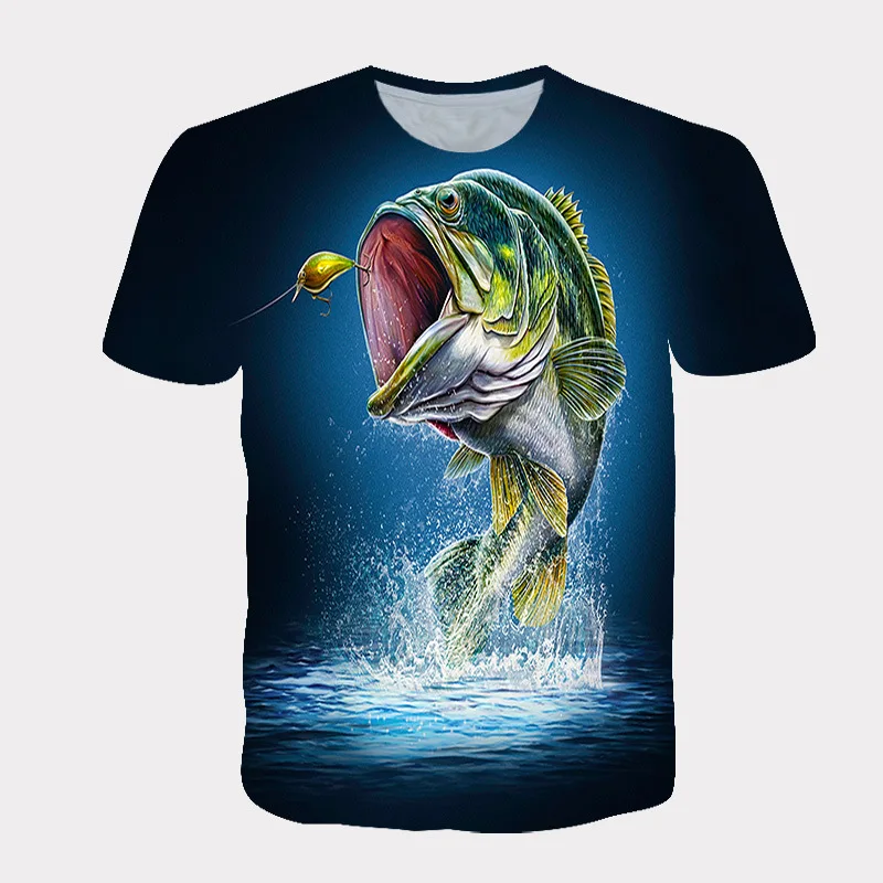 New T-shirtShort Sleeve Unisex T-shirt Stereoscopic Dominant Personality Round Neck T-shirt Top