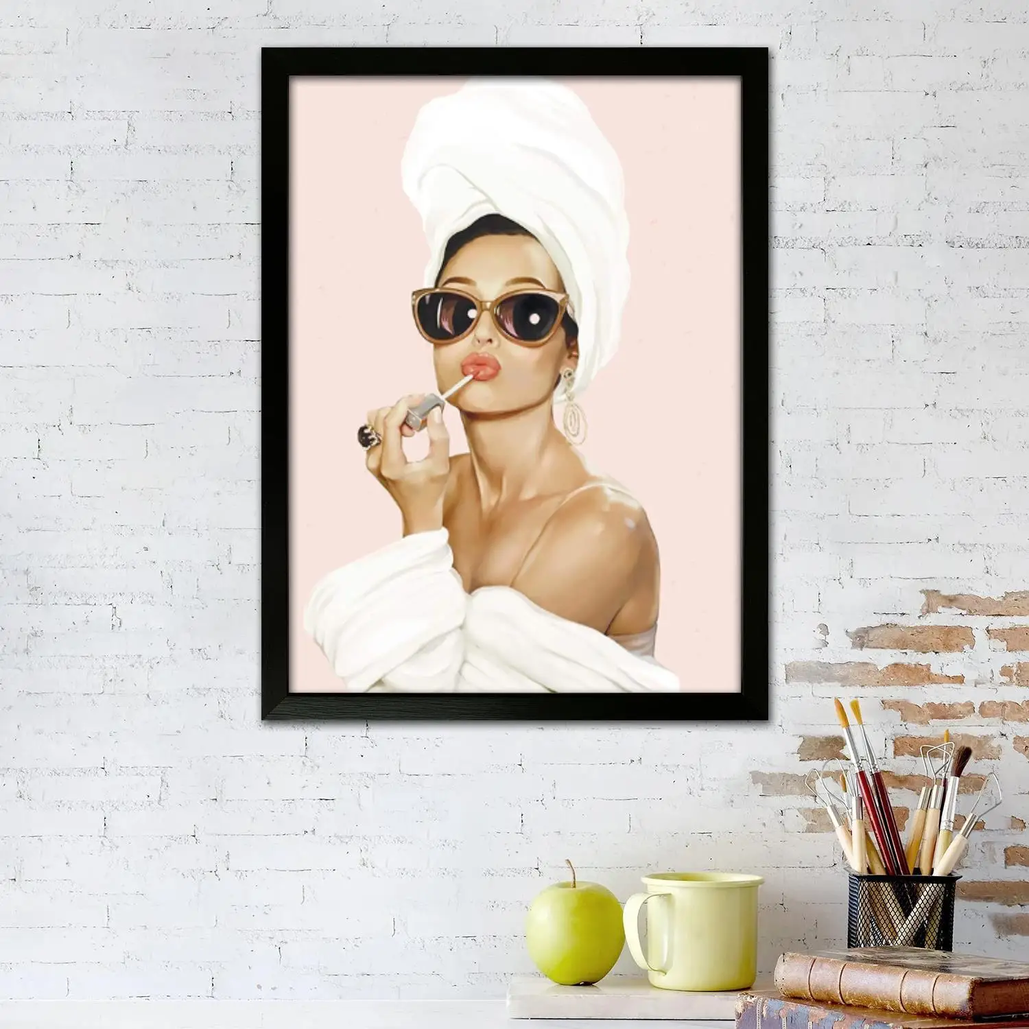 diana ross singer Poster Prints Wall Art Canvas Painting Poster For Modern Family Living Room Home Decor